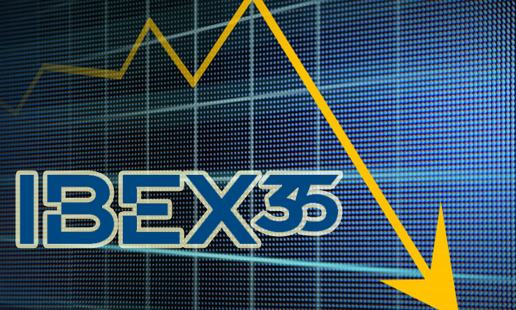 Al 0,56% cae el IBEX 35 por las pérdidas del Santander y el turismo