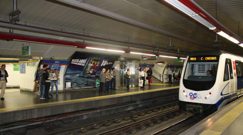 Metros de España se recuperan pero están en 41 %